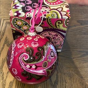 Vera Bradley ornament EUC